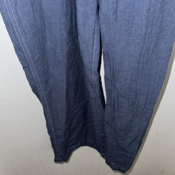 Volcom Womens Denim Overalls Size 10 Blue Adjustable Straps - Picture 5 of 11